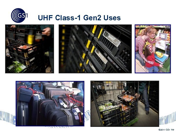 UHF Class-1 Gen 2 Uses © 2011 GS 1 TW 