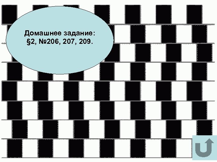 Домашнее задание: § 2, № 206, 207, 209. 