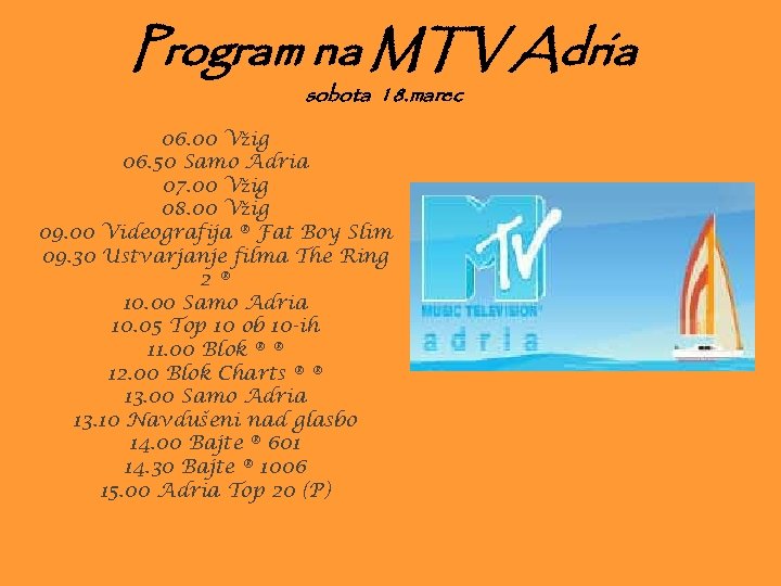 Mtv Adria Dance Floor Chart