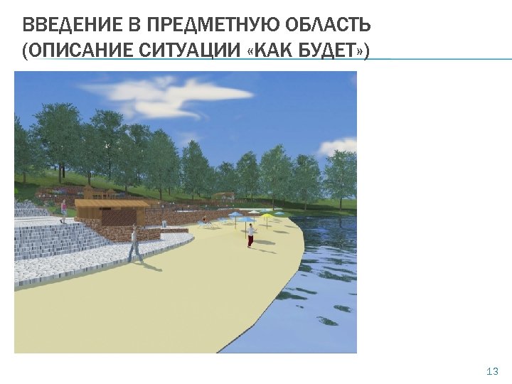 ВВЕДЕНИЕ В ПРЕДМЕТНУЮ ОБЛАСТЬ (ОПИСАНИЕ СИТУАЦИИ «КАК БУДЕТ» ) 13 