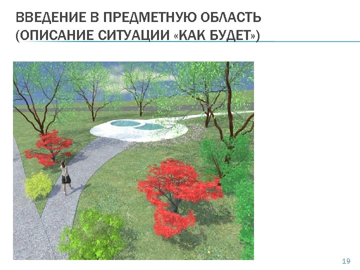 ВВЕДЕНИЕ В ПРЕДМЕТНУЮ ОБЛАСТЬ (ОПИСАНИЕ СИТУАЦИИ «КАК БУДЕТ» ) 19 