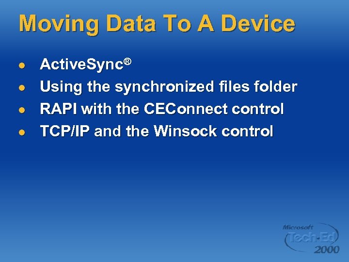 Moving Data To A Device l l Active. Sync® Using the synchronized files folder
