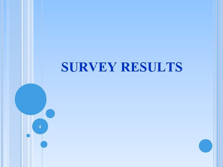 SURVEY RESULTS 4 