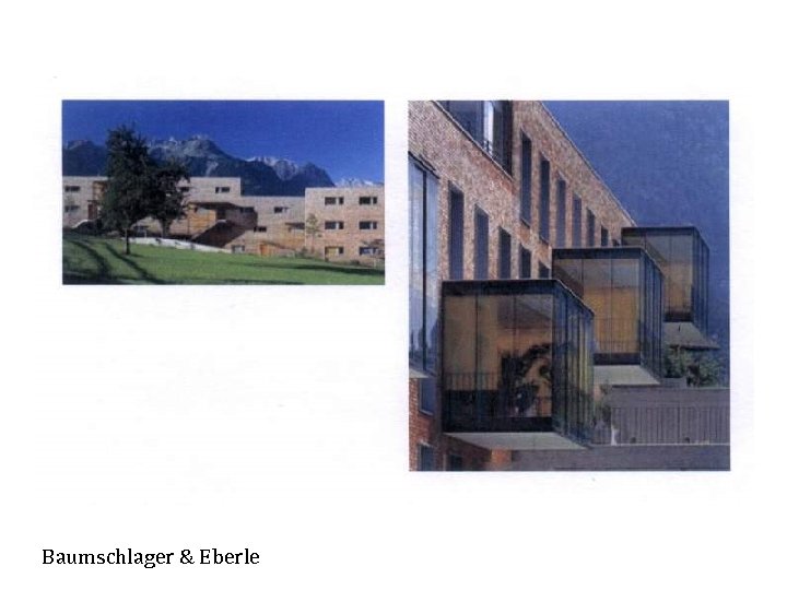 Baumschlager & Eberle 