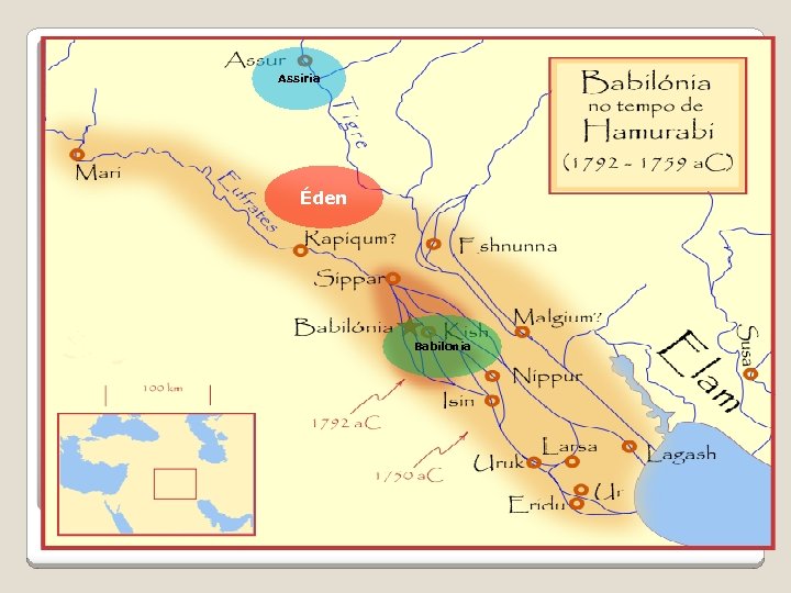 Assiria Éden Babilonia 