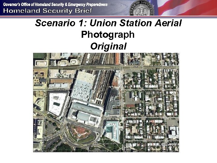 Scenario 1: Union Station Aerial Photograph Original 