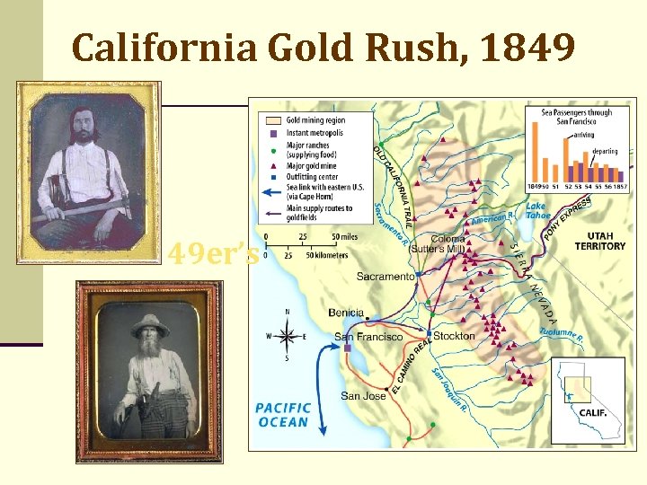 California Gold Rush, 1849 49 er’s 