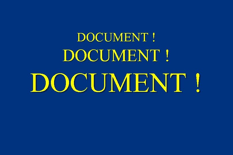 DOCUMENT ! 