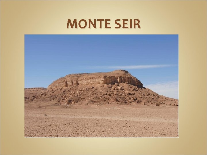 MONTE SEIR 