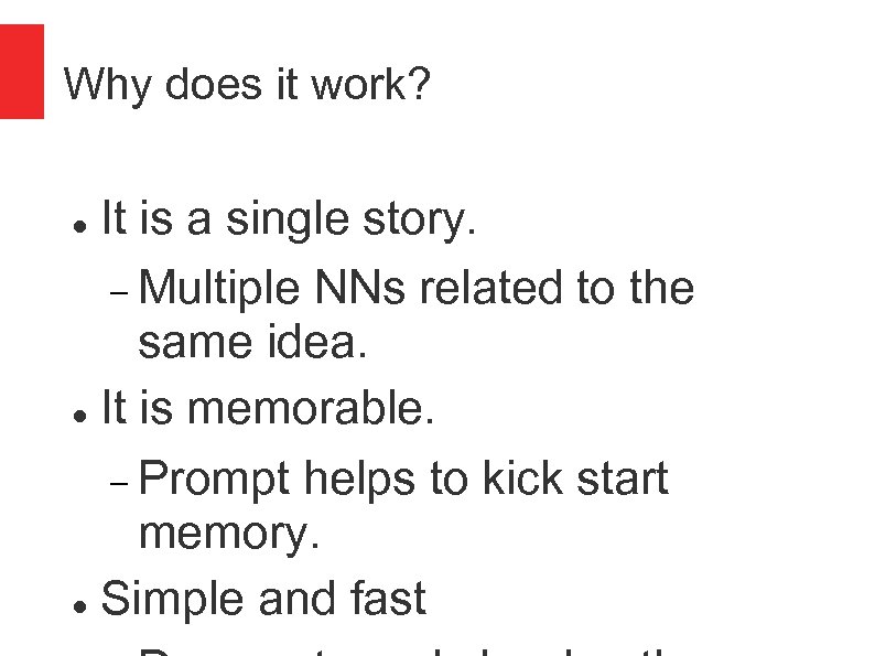 Why does it work? It is a single story. Multiple NNs related to the
