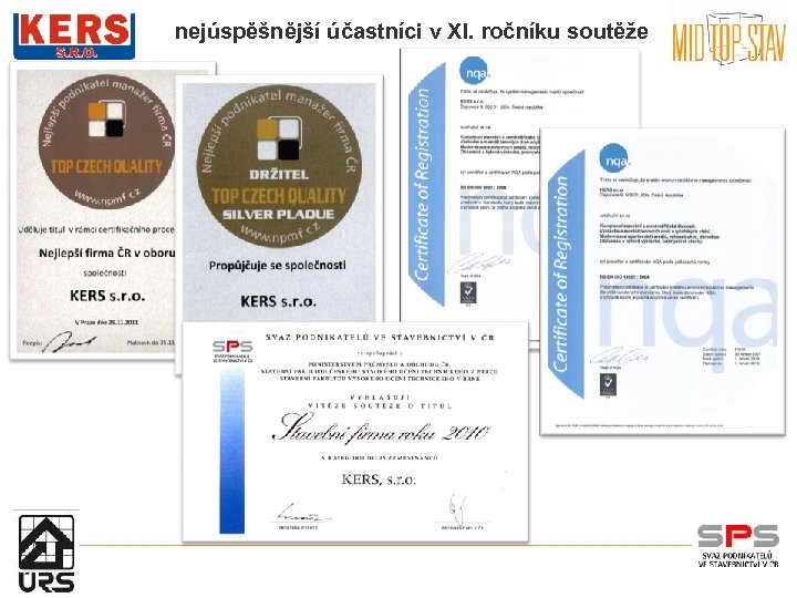 nejúspěšnější účastníci v XI. ročníku soutěže 