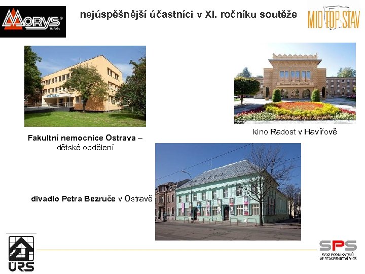 nejúspěšnější účastníci v XI. ročníku soutěže Fakultní nemocnice Ostrava – dětské oddělení divadlo Petra