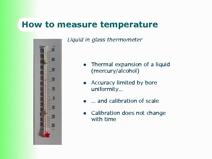 How to measure temperature Liquid in glass thermometer l Thermal expansion of a liquid