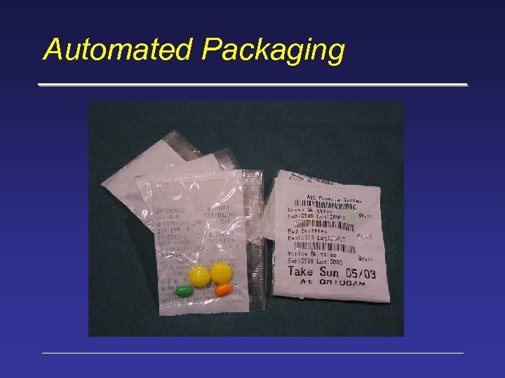 Automated Packaging 