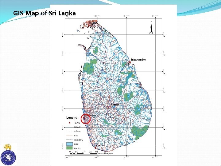 GIS Map of Sri Lanka 