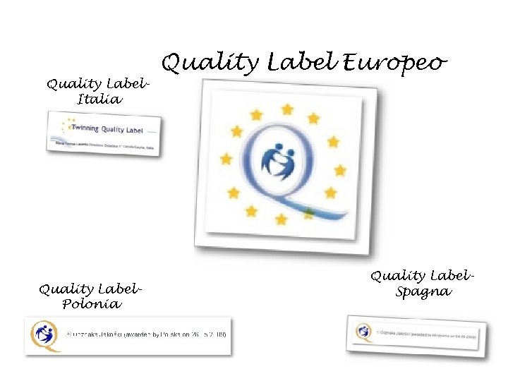 Quality Label. Italia Quality Label. Polonia Quality Label Europeo Quality Label. Spagna 