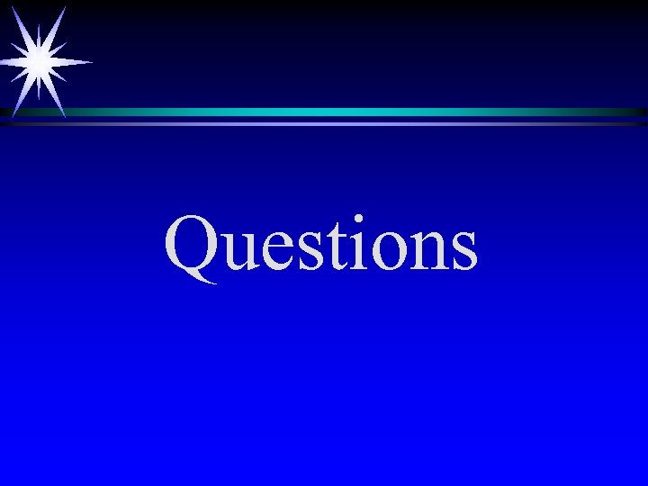 Questions 
