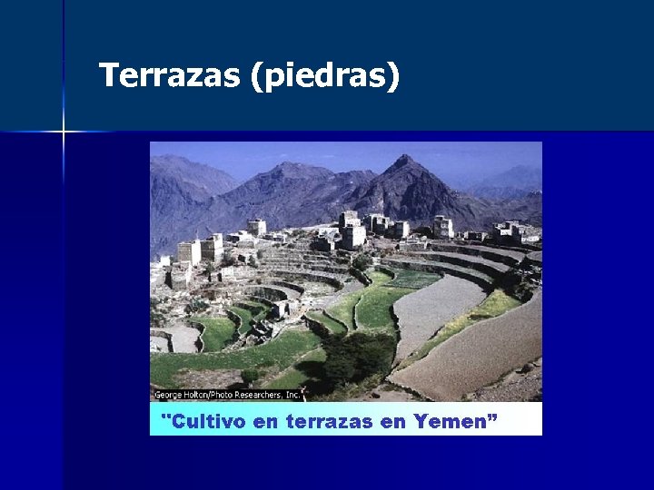 Terrazas (piedras) 