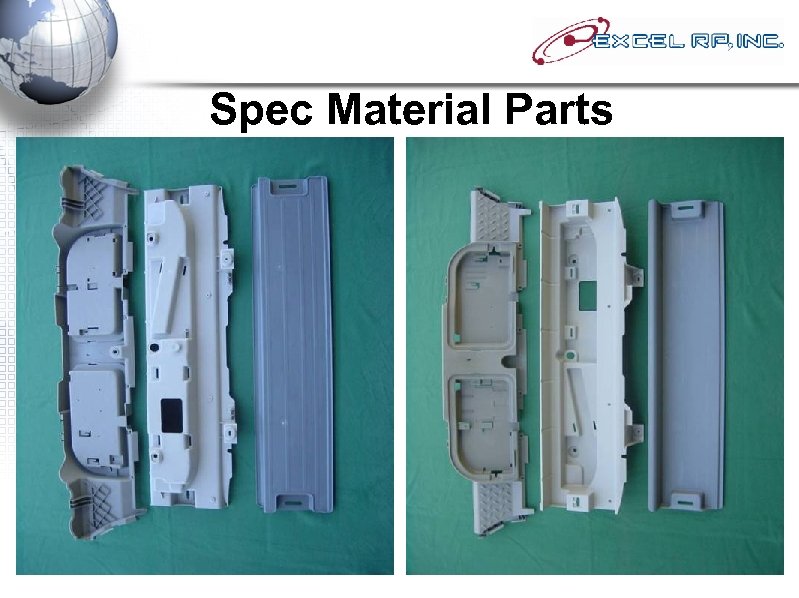 Spec Material Parts 