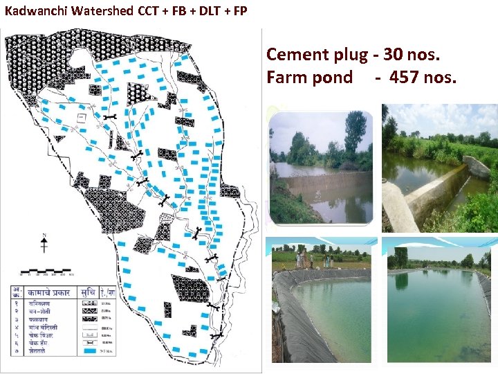 Kadwanchi Watershed CCT + FB + DLT + FP Cement plug - 30 nos.
