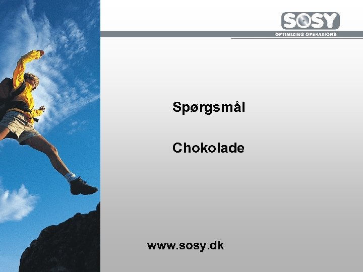 Spørgsmål Chokolade www. sosy. dk 