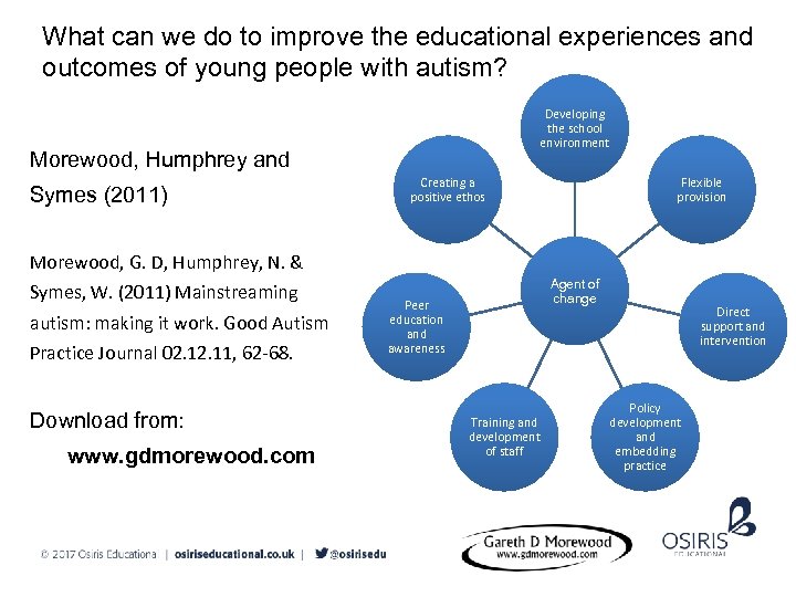 What can we do to improve the educational experiences and outcomes of young people