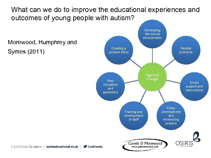 What can we do to improve the educational experiences and outcomes of young people