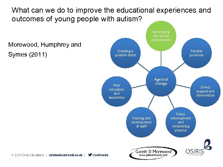 What can we do to improve the educational experiences and outcomes of young people