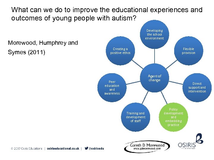 What can we do to improve the educational experiences and outcomes of young people