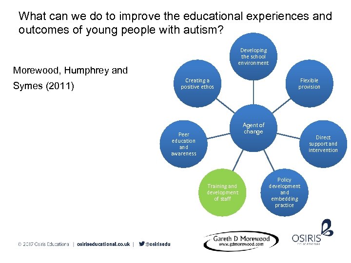 What can we do to improve the educational experiences and outcomes of young people