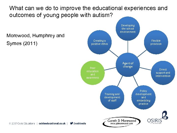 What can we do to improve the educational experiences and outcomes of young people