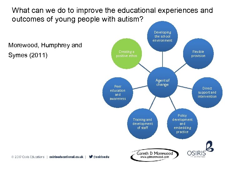 What can we do to improve the educational experiences and outcomes of young people