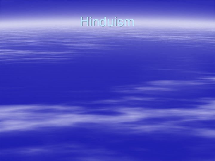 Hinduism 