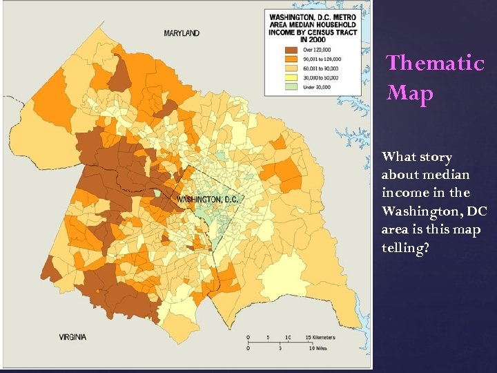 Thematic Map What story about median income in the Washington, DC area is this