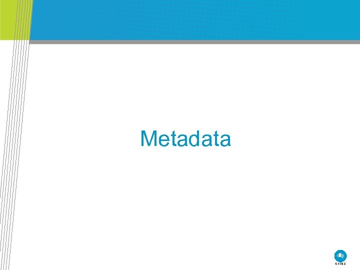 Metadata 