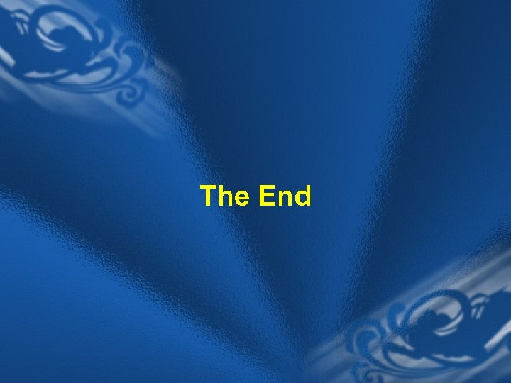 The End 