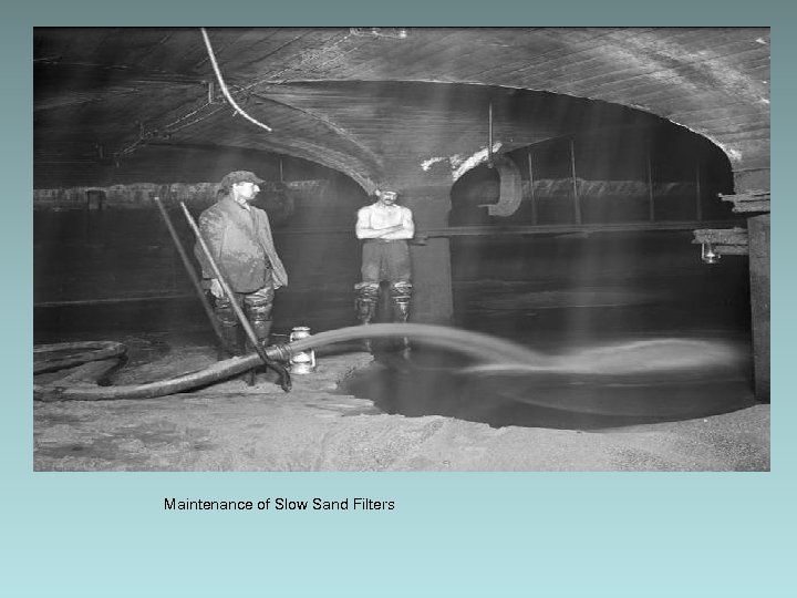 Maintenance of Slow Sand Filters 