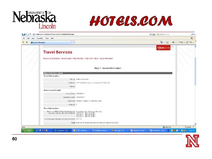 HOTELS. COM 60 