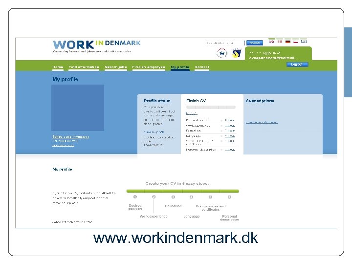 www. workindenmark. dk 