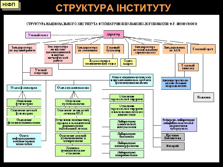 НІФП СТРУКТУРА ІНСТИТУТУ 2 
