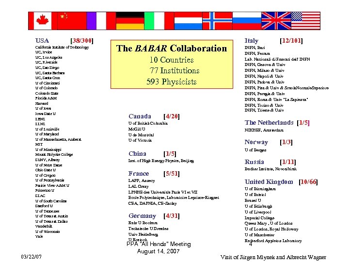 USA [38/300] California Institute of Technology UC, Irvine UC, Los Angeles UC, Riverside UC,