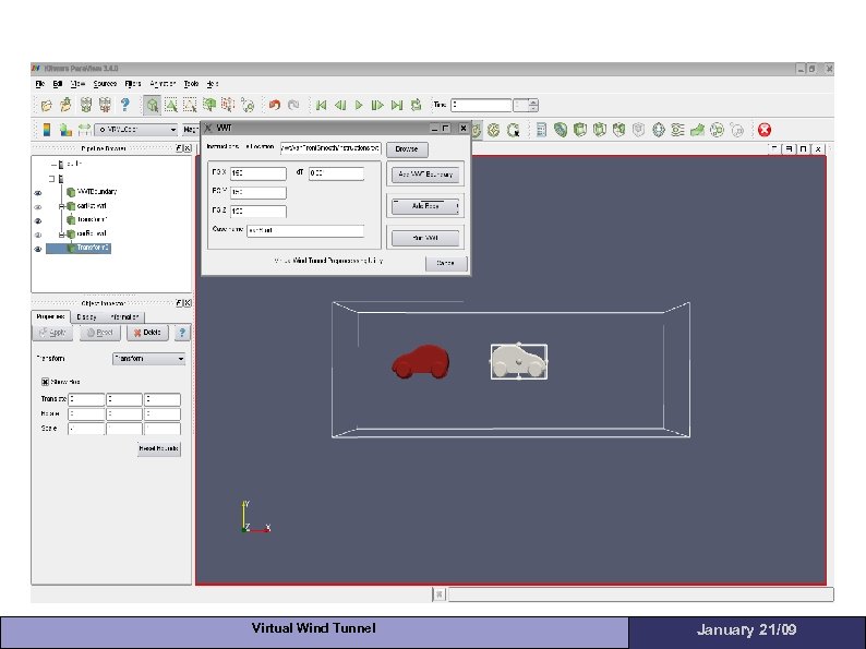 Virtual Wind Tunnel January 21/09 