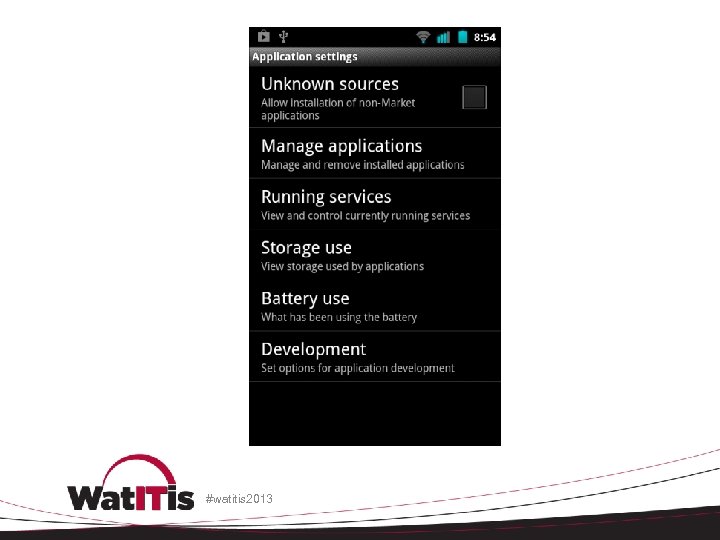 #watitis 2013 