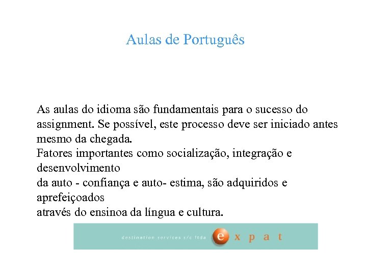 o que e assignment em portugues