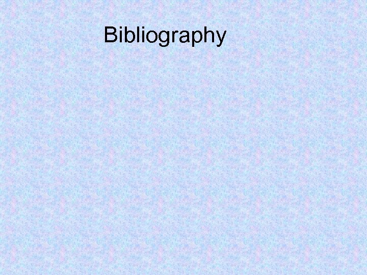 Bibliography 