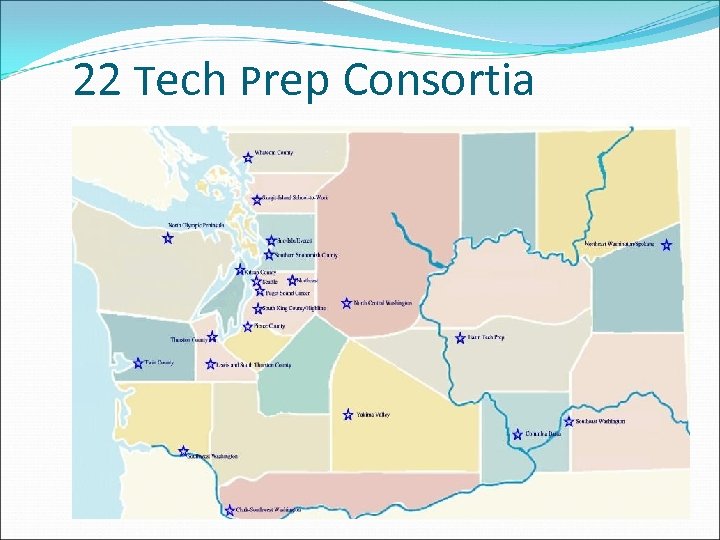 22 Tech Prep Consortia 