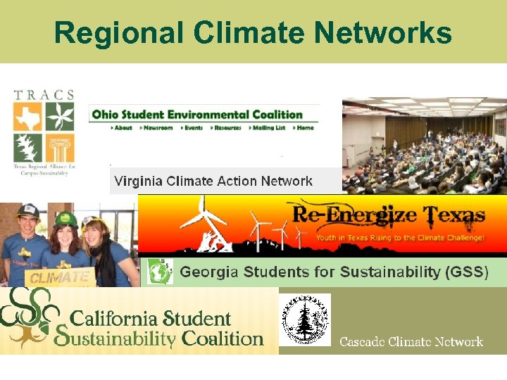 Regional Climate Networks 