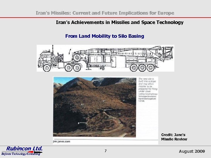 Iran’s Missiles: Current and Future Implications for Europe Iran’s Achievements in Missiles and Space