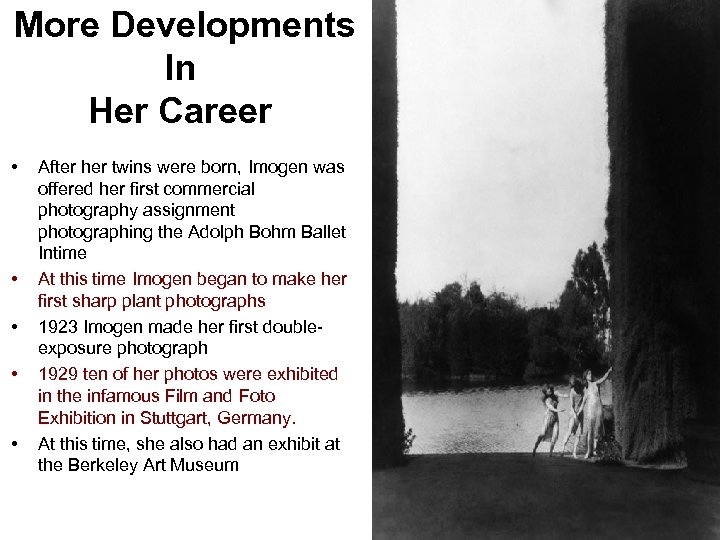 More Developments In Her Career • • • After her twins were born, Imogen