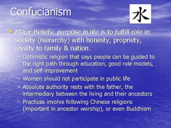 What Are The Basic Beliefs Of Confucianism